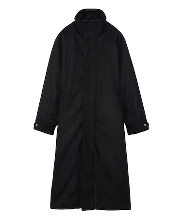 STAND COLLAR LONG COAT