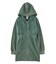 DUSTY ZIP UP SWEAT HOODIE DRESS
