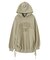 COLLEGE LOGO DRAWSTRING SWEAT DRESS