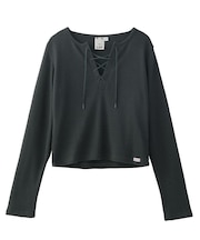 LACE UP COMPACT THERMAL TOP