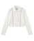 ONE POINT BUTTERFLY ZIP UP TOP