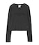 STAR STRIPED SLEEVE SHEER L/S TOP
