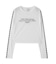 STAR STRIPED SLEEVE SHEER L/S TOP