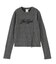 ZIP HEM COMPACT RIBBED TOP