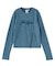ZIP HEM COMPACT RIBBED TOP