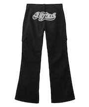 LOW RISE HIP LOGO PANTS