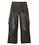 LOW RISE CARGO POCKET DENIM PANTS