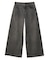 LOW RISE OVERDYED DENIM PANTS