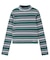 STRIPED HIGH NECK TOP