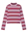 STRIPED HIGH NECK TOP