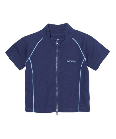RACING ZIP UP TOP