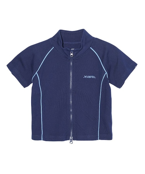 RACING ZIP UP TOP