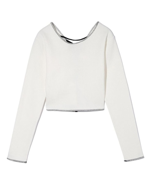 2WAY LACE UP TOP