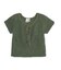 TELLY CLOTH TEARDROP S/S TOP