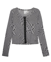DISTORTED STARS COMAPCT CARDIGAN