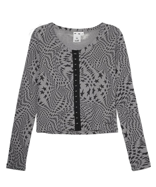 DISTORTED STARS COMAPCT CARDIGAN