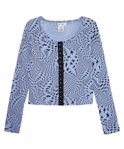 DISTORTED STARS COMAPCT CARDIGAN