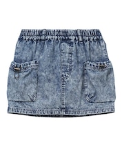 DENIM EASY MINI SKIRT