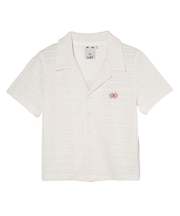 OPEN COLLAR COMPACT SHIRT