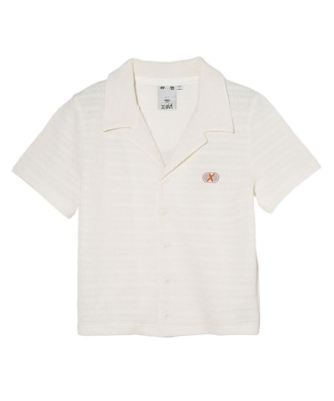 OPEN COLLAR COMPACT SHIRT