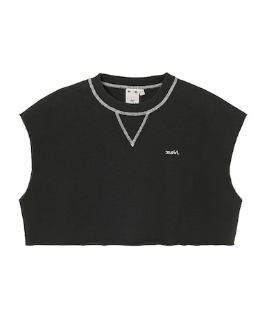 CROPPED SWEAT VEST