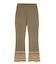 PARTIAL STRIPE KNIT PANTS