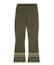PARTIAL STRIPE KNIT PANTS