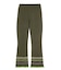 PARTIAL STRIPE KNIT PANTS
