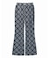 TARTAN PLAID FLARE PANTS