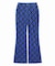 TARTAN PLAID FLARE PANTS