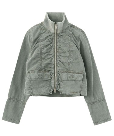 SHIRRING SHIRT JACKET
