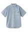 FACE LABEL LIGHT DENIM S/S SHIRT