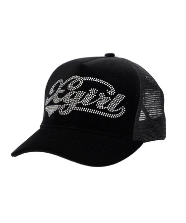 VELOUR TRUCKER CAP