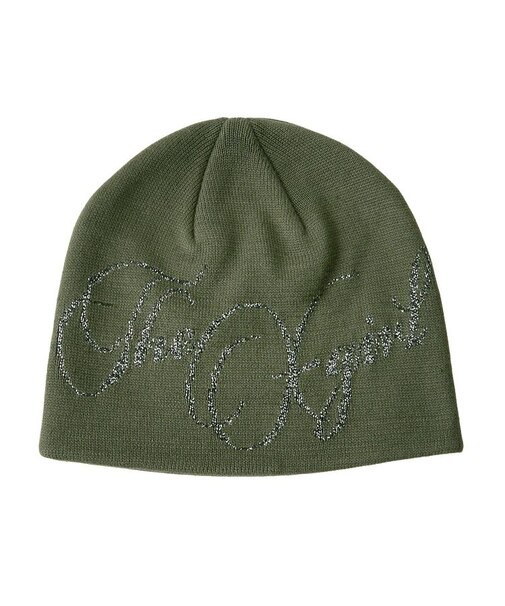 GLITTER LOGO BEANIE