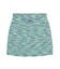 MELANGE KNIT MINI SKIRT