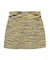 MELANGE KNIT MINI SKIRT