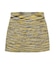 MELANGE KNIT MINI SKIRT