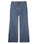 LACE UP DENIM PANTS