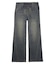 LACE UP DENIM PANTS
