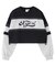 CHEERFUL LOGO CROPPED SWEAT TOP