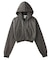 FADED COMPACT ZIP UP HOODIE