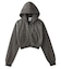 FADED COMPACT ZIP UP HOODIE