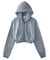 FADED COMPACT ZIP UP HOODIE