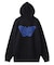 BUTTERFLY PATCH OVERSIZED SWEAT HOODIE