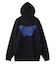 BUTTERFLY PATCH OVERSIZED SWEAT HOODIE