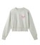 BUTTERFLY RAGLAN COMPACT SWEAT TOP