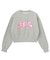 OVERLAPPED LOGO COMPACT SWEAT TOP