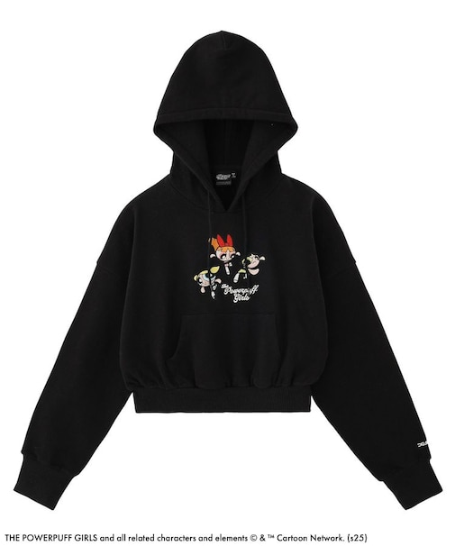 X-girl x THE POWERPUFF GIRLS SWEAT HOODIE