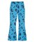 HANDWRITTEN FLOWER JERSEY FLARE PANTS