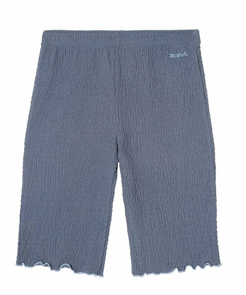 SHIRRED CREPE LEGGINGS